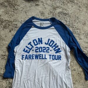 2022 Elton John Tour Shirt (Baseball Style)